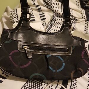 Stylish Black and Multicolor Women's Bag